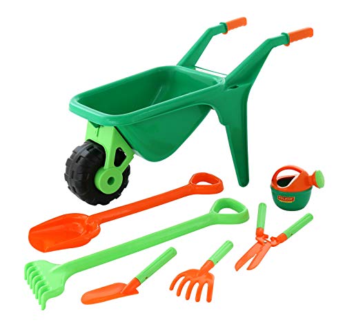 Polesie Polesie42071 456 Big Shovel No. 29 Rake No. 25 Pruner Watering Can No. 4, Small-Size-Sets: W