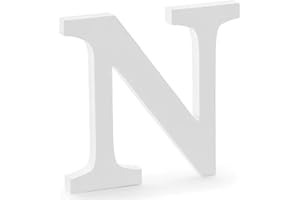 FIND IT, FIND THE BEST PRODUCTS FIND IT Letras de Madera mayúscula Decorativa 20cm (N)