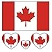 Produktbild DinRoll WM 2018 Kanada-Flagge Fahne Tattoo sticker-canada