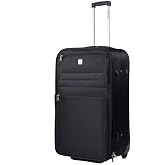 BEMON Suitcase, Black, 75 cm, Suitcase