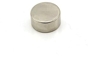 FIRST4MAGNETS Ultra High Performance N52 Neodymium Magnet for Arts, Crafts, Model Making, DIY, Hobbies, Office, and Home - 20mm dia x 10mm thick - 14.8kg Pull