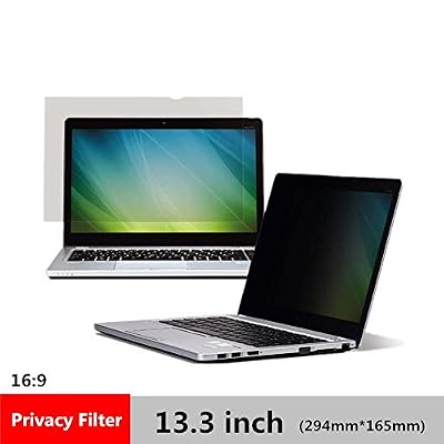 CYDYSY 13,3 pouces Filtre de confidentialité Film de protection pour Widescreen16: 9 ordinateur portable 11 5/8 "de large x 6 1/2" de haut (294 mm * 165 mm)