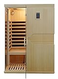 Tipo de madera: cicuta. Cabina de infrarrojos/calor cabina/sauna - Esquina. Para 3 persona especial Acción