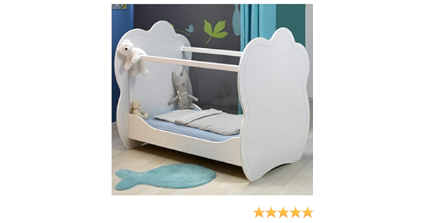 Alfred Compagnie Lit Bebe Plexi Blanc 60x1 Amazon Fr Bebe Et Puericulture