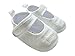 MABINI® Baby Satin Christening / Special Occasion Shoes With "Special Baby" Embroidery Detail On Front - Size 18-24 Months, Colour Cream