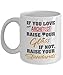 Produktbild If You Love An Architect Raise Your Glass Coffee & Tea Gift Mug, Funny Gifts for an Architecture Student and Wine Drinkers