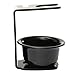 Shaving Stand Set - SODIAL(R) Acrylic Shaving Brush/Razor Stand/Holder and Resin Shaving Bowl/Mug Nice Work (Black)