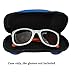 Cute Car Shaped Sun Glasses Case Eyeglass Sunglasses Storage Box for Children Kids Birthday Present Gift Blue