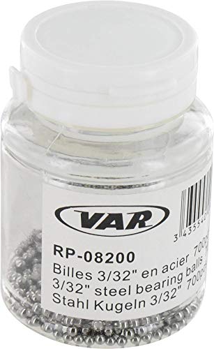 Var VR08200 Bolas de rodamiento, Unisex Adulto, Multicolor, 3/32