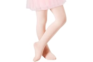 Smilore Girls Tights Microfiber Kids School Footed Soft Ballet Dance Pantyhose
