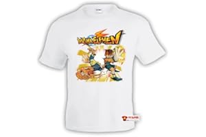 Mx Games Camiseta Inazuma Eleven (Power) Blanca (Talla: