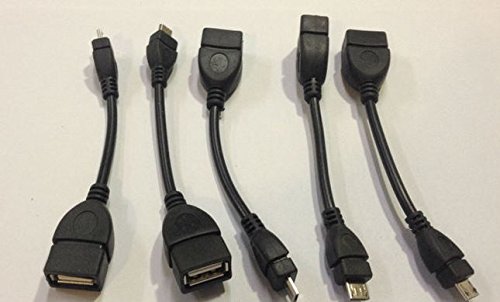 FINOO ® | Micro USB B male zu USB A female 2.0 - 3