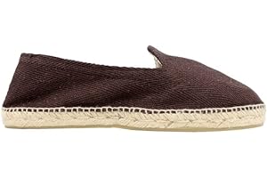 Desconocido Alpargatas Lona Espiga con Suela de Yute y Goma