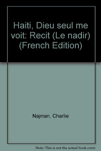 Pdf Haiti Dieu Seul Me Voit Recit Download Ifajadran