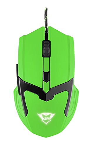 Trust GXT 101-SG Spectra - Rat  n Gaming Iluminado  Verde