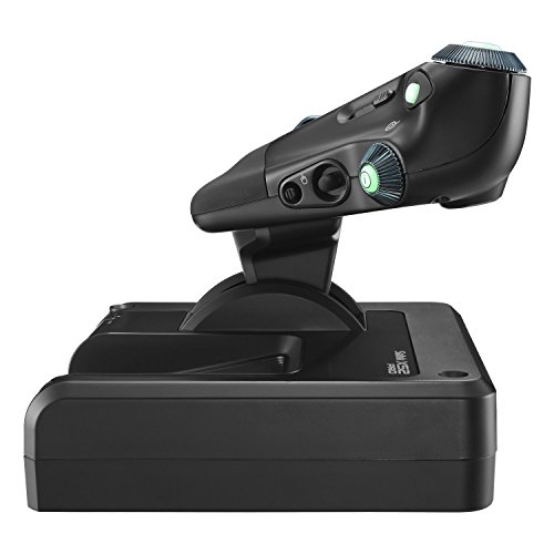 Logitech G Saitek X52 Pro Flight Control System - Sistema de Control para simuladores  Color Negro