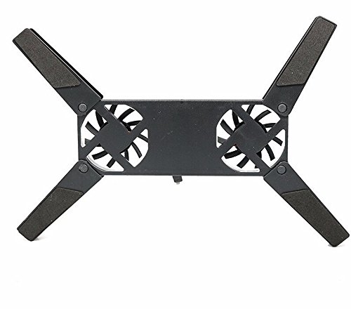 Outstanding® Faltbare Kühlung Pad Mini Double Fan USB Lüfter Notebook Kühler Pad für Laptop Notebook PC - 2