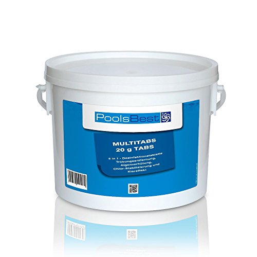 3 Kg - PoolsBest® Mini - Multitabs 5 in 1, 20 g Tabletten