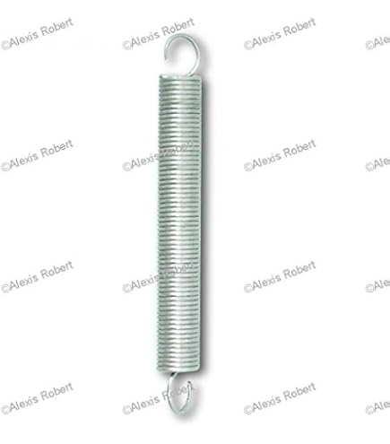 Ressorts De Traction 45 Mm – Fil De Piano 2,0 Mm, 12,3 Kg De Force, 10 Pièces Pour DIY Et Bricolage