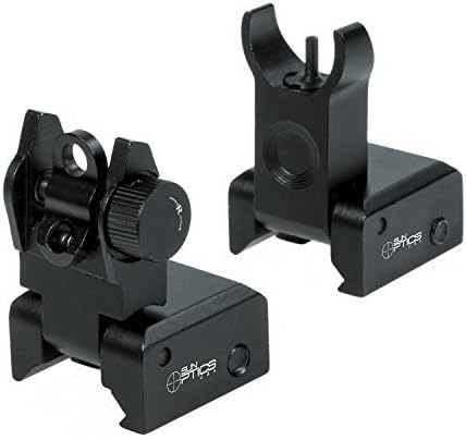 Sun Optics Low Profile Flip Up AR Sight - Matte Black by Sun Optics USA