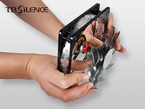 Enermax TB Silence - Ventilador para caja de ordenador  negro  8 2 x 8 2 x 2 5 cm
