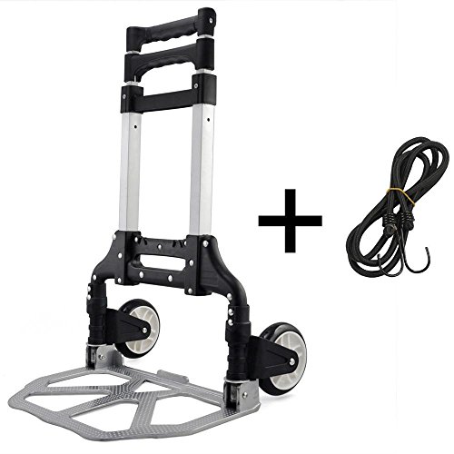 Yahee Sackkarre Transportkarre Stapelkarre 80kg belastbar Handewagen Transportwagen Trolley - 3