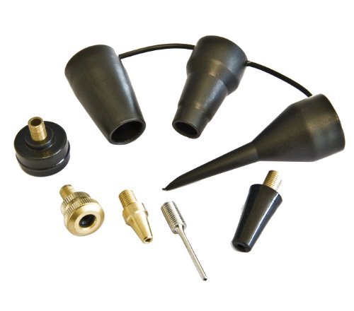 Revolution'Air 150536 Kit de boquillas de inflado (8 unidades), Gris