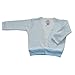 BabywearUK Blue Stripe Baby Cardigan - 0-3 months - British Made