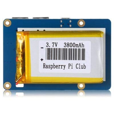 Preisvergleich Produktbild RanDal Lithium-Ionen-Batterie-Erweiterungskarte Für Raspberry Pi - Blau