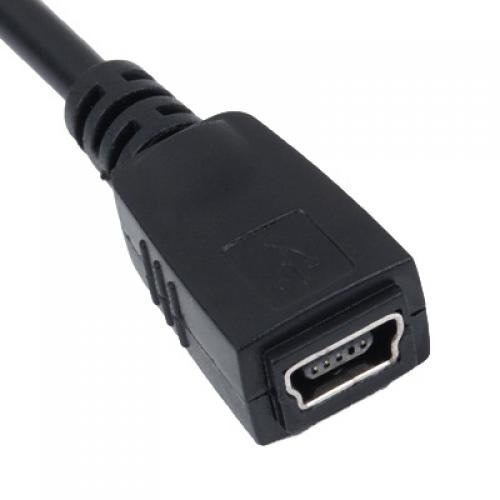 Micro USB Stecker auf Mini 5 Pol Buchse Adapter Kabel - 3