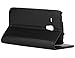 Sell-Ideas® Samsung Galaxy S4 SIV, S3 SIII , S4 mini, S3 mini and Galaxy Note 3 III Wallet Case Cover Pouch With Free Screen Protector and Mini Stylus (Samsung Galaxy S3 Mini, Black Standard Case)