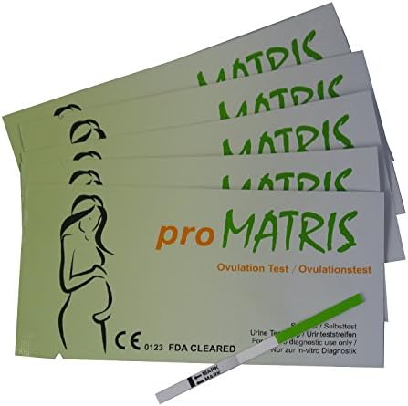 50 - Ultra Sensitive 10mIU Ovulation Test Strips - Promatris