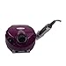 Health Beauty Tool: Belle Electric Nail Drill Manicure Pedicure File Kit with 6 Bits for Gel Acrylic Natural Nails, Purple Main Control Machine + Handpiece + Extra 20pcs Sanding Bands 220V UK Plug