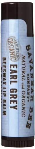 Lip Balm, Earl Grey, 0.15 oz (4.2 g) - Savannah Bee Company Inc - UK Seller
