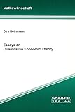 Image de Essays on Quantitative Economic Theory