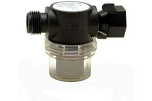 BAYERSAN Shurflo Filtro Filettato 1/2" - Fissaggio Dado Ala