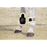 ESKADRON Streichkappe lang mit Lammfell, schwarz, Vollblut/Warmblut