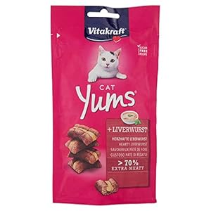 VITAKRAFT Vita Fuerza Gato Aperitivos fleischige canapés Cat YUMS