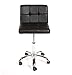 Urbanity Diva Hairdressing Beauty Manicure Nail Technician Salon Chair Stool Seat Black