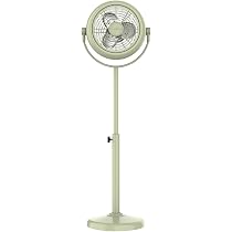 Ventilateur De Table Rétro Beige Cecotec - 25W, 4 Pales, 2 Vitesses - Design Vintage Pour Bureau Ou Maison