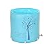 Produktbild JSIHENA Aufblasbare Badewanne Bathtub Foldable, Kunststof Folding Portable Bathtub Plastic Spa Massage Bathtub by Happy Life,70cm*70cm