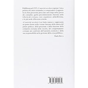 L'autorità secolare, fino a che punto le si debba ubbidienza (1523). Testo tedesco a