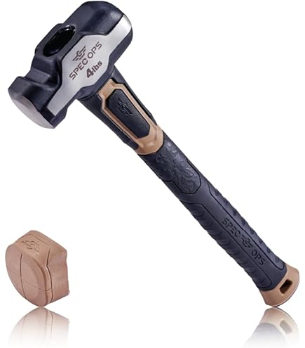 Marteau En Laiton TITAN Shop 1,4 Kg - Non Étincelant, Pour Mécanique Et Assemblage | Poignée Confortable