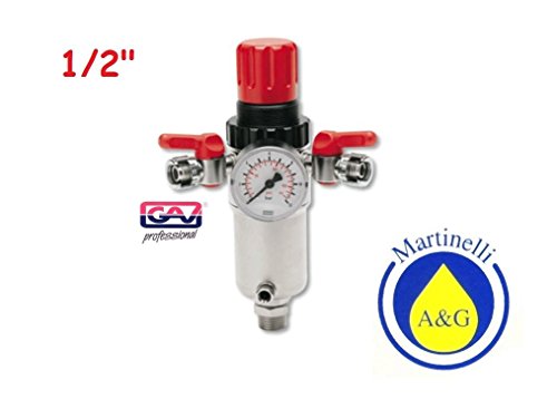 'Druckregler mit Filter und Manometer-1/2 Martinelli Cod. 7320