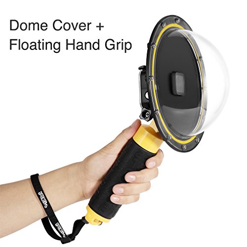 YOEMELY-Dome-Port-for-GoPro-Hero-5-Hero-6-Hero-2018-Underwater-Dome-Lenses-with-Waterproof-Housing-and-Floating-Hand-Grip