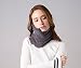 Produktbild neufashion Reisekissen – wissenschaftlich nachgewiesener Super Soft bequemer Rundhalsausschnitt unterstützen Reisekissen grau
