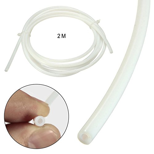 2M PTFE Schlauch für 3D Drucker 1,75 mm Filament RepRap Rohr 2mm ID 4mm OD - 2