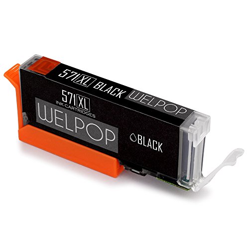 WELPOP Kompatibel Ersatz für Canon PGI-570XL/ CLI-571XL Druckerpatronen (3 Groß Schwarz,1 Klein Schwarz,1 Cyan,1 Magenta,1 Gelb) Hoher Reichweite Kompatibel mit Canon Pixma MG5700 MG5750 MG5751 MG5752 MG5753 MG6800 MG6850 MG6851 MG6852 MG6853 MG7700 MG7750 MG7751 MG7752 MG7753 TS6050 TS6051 TS6052 TS5050 TS5051 TS5052 TS5053 Drucker - 4