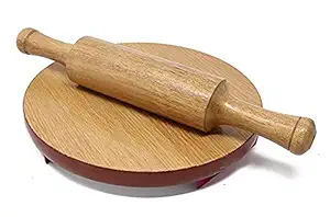 Sapnasales Wooden Chakla Belan Chapati Maker Roti Roller 1 Pcs