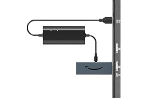 BERLS Adaptador de corriente para Fire Stick TV, cable de alimentación USB para Fire TV Stick 4K